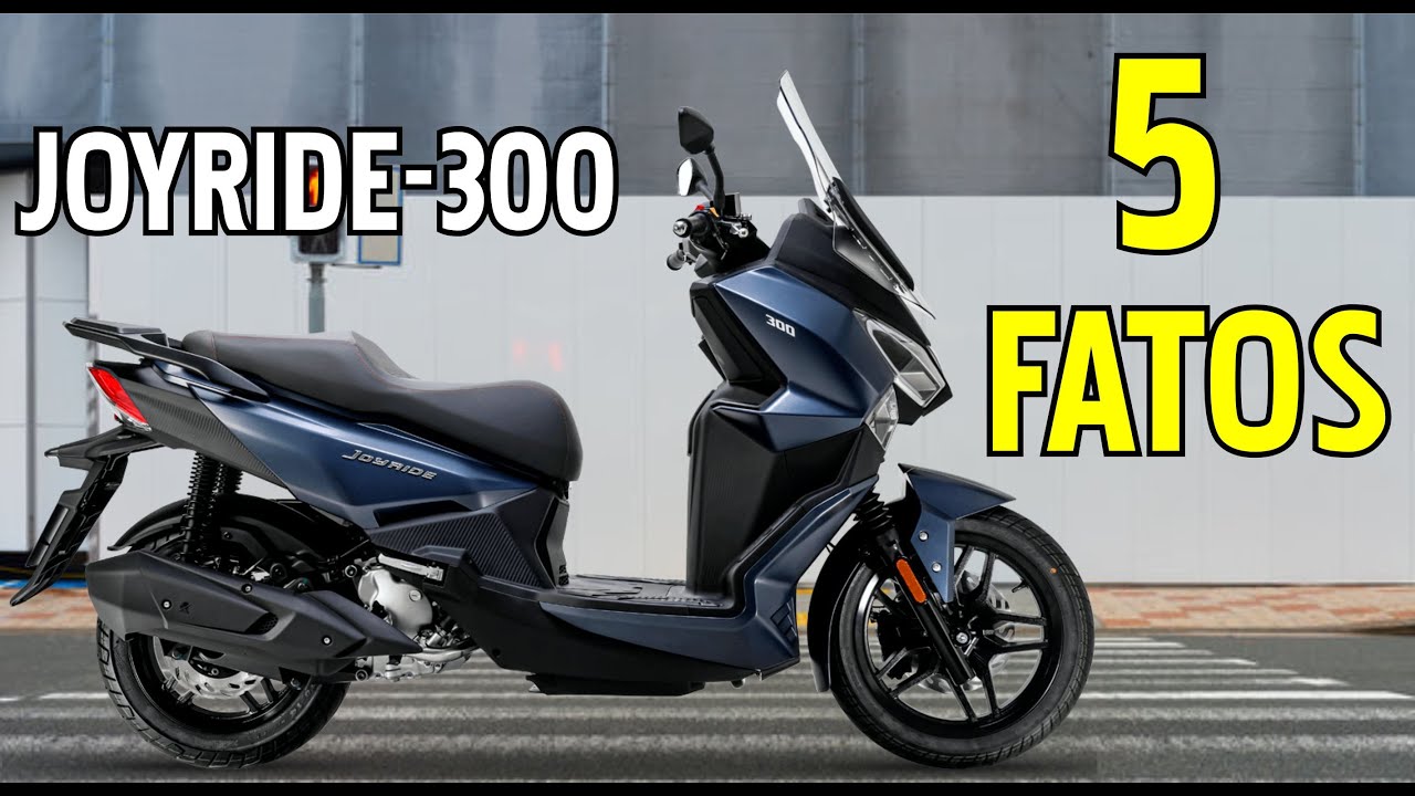 5 FATOS - DAFRA JOYRIDE 300 - 2025