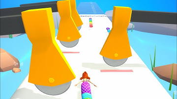 Mermaid Rush 3D - All Levels Gameplay Android, iOS