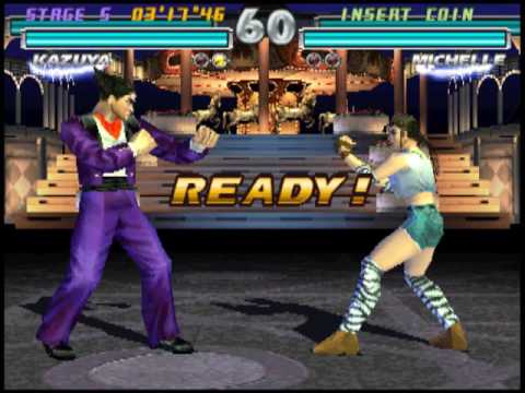 Tekken Tag 1 ( Arcade ) - Kazuya / Gun Jack Playthrough ( June 2, 2016 )