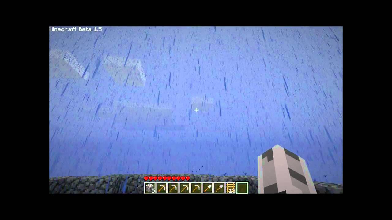 Minecraft 1.5 Rain