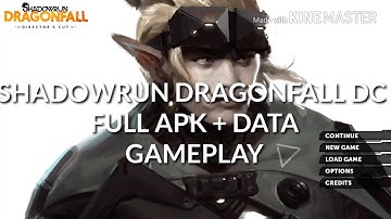Shadowrun Dragonfall DC :Full ApK + Data Download + Gameplay +Licence Patched