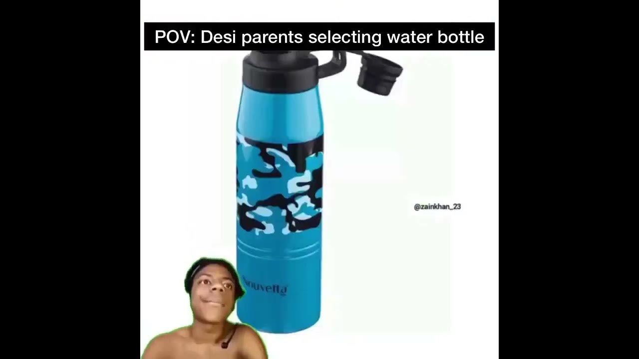 DESI PARENTS SELECTING WATER BOTTLES FOR THEIR KIDS #ishowspeed #