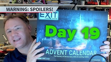 Exit the Game Advent Calendar Day 19 - The Mystery of the Ice Cave