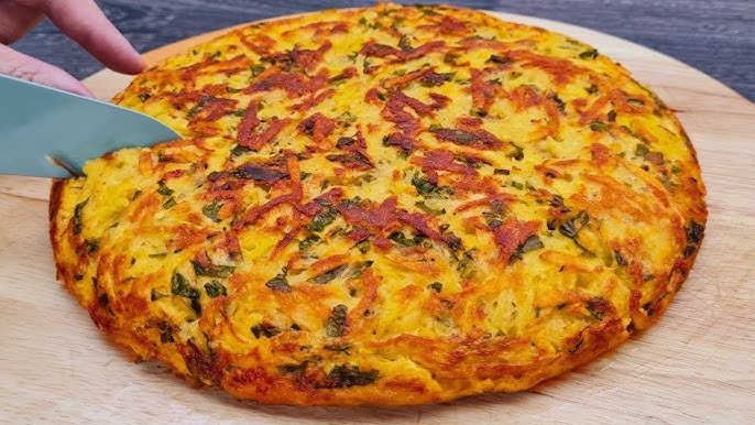 Just grate 1 potatoes, add 1 Onion | Only 3 Ingredient | Simple Healthy Breakfast