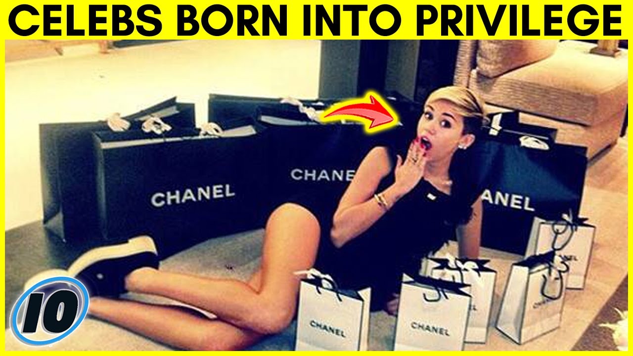Top 10 Celebrities That Were Born Into Privilege - YouTube