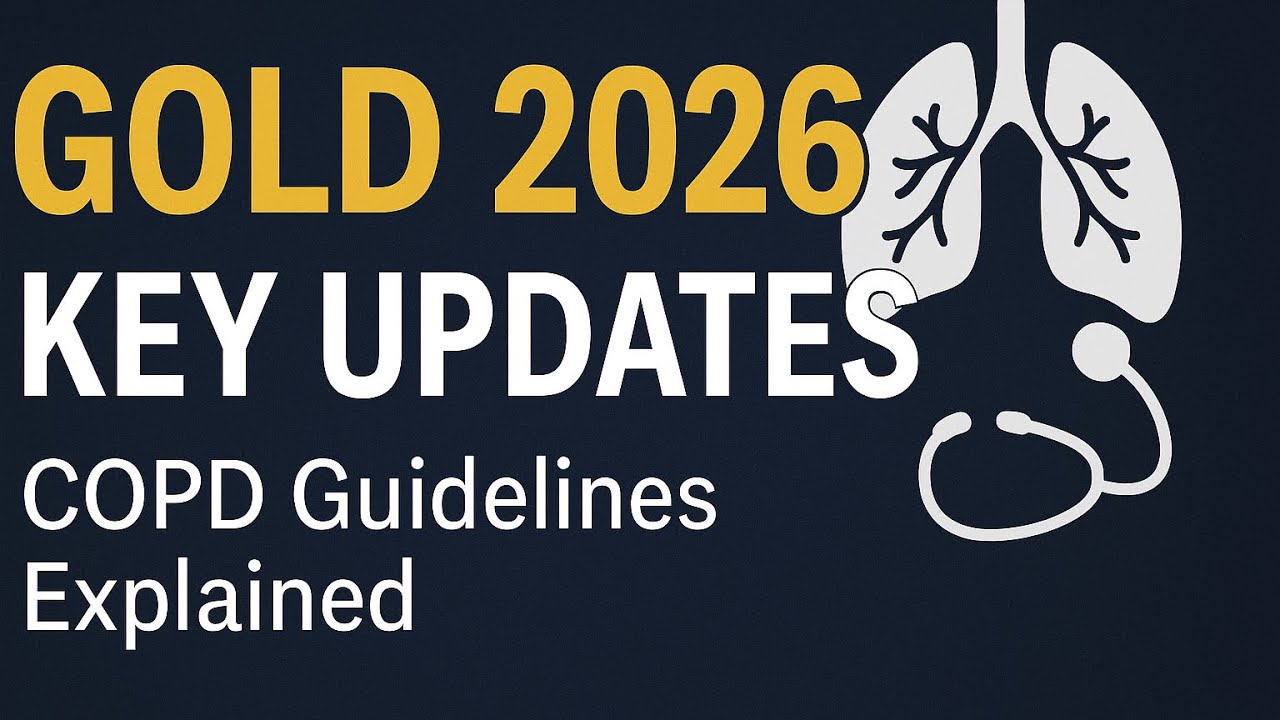 Key Changes in GOLD 2026 guidline for COPD. Whats new? - YouTube