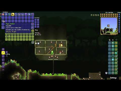 Terraria - How to get the Pygmy Necklace | PJ the Terrarian - YouTube