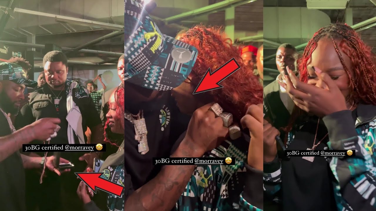 Davido K!ssèd His New Girl Morravey As He Gifted Her Icebox Necklace Worth 2M Dollars!!Chioma