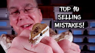 Avoid These 10 Mistakes When Selling Ball Pythons!