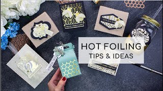HOT FOILING TIPS you don't want to miss Spellbinders Glimmer System