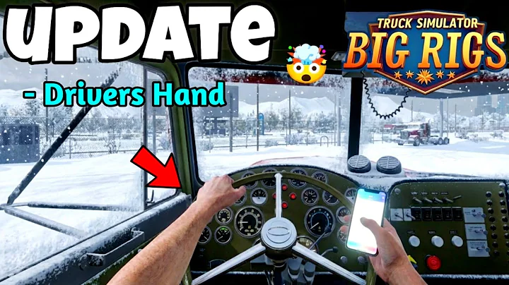 Truck Simulator Big Rigs New Update – Steering Hands & Snow Map Release🔥✅ 