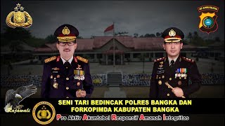 SENAM BEDINCAK POLRES BANGKA DAN FORKOPIMDA KABUPATEN BANGKA