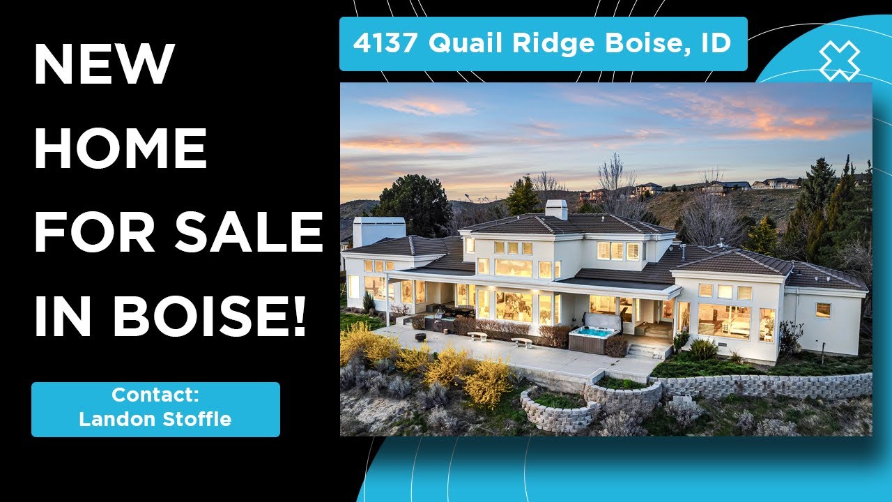 4137 Quail Ridge Boise ID, presented by Landon Stoffle of the Build Idaho Real Estate Team YouTube