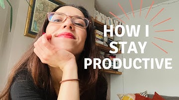 How I stay productive as a teacher | PRODUCTIVITY