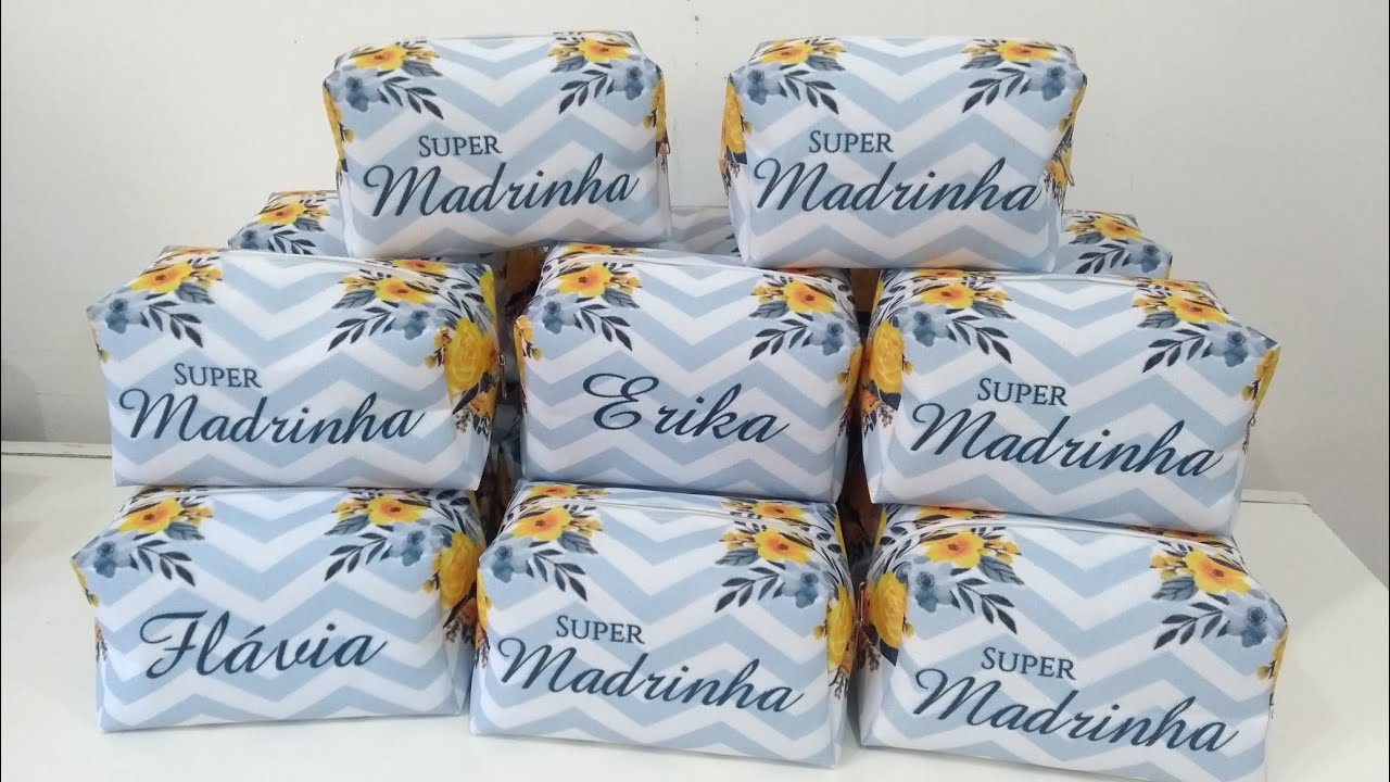 Necessaire Box - Sublimação ( Parte 1)