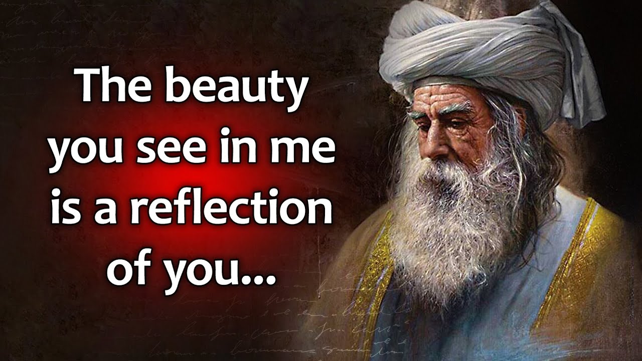 Ancient Philosopher Rumi's Life Quotes And Life Lessons You Should