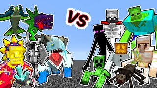 Team Battle | Mutants Vs. Mowzie's Mobs in Minecraft