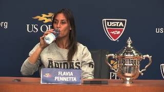 U.S. OPEN 2015: Womens Finals Champion, Flavia Pennetta ( In Italian )