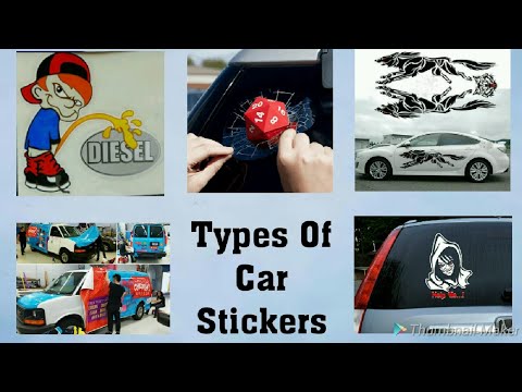 Types Of Car Stickers