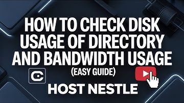 How to Check Disk Usage & Bandwidth in cPanel with Host Nestle