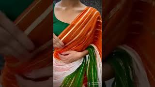 Special Saree For Independence Day