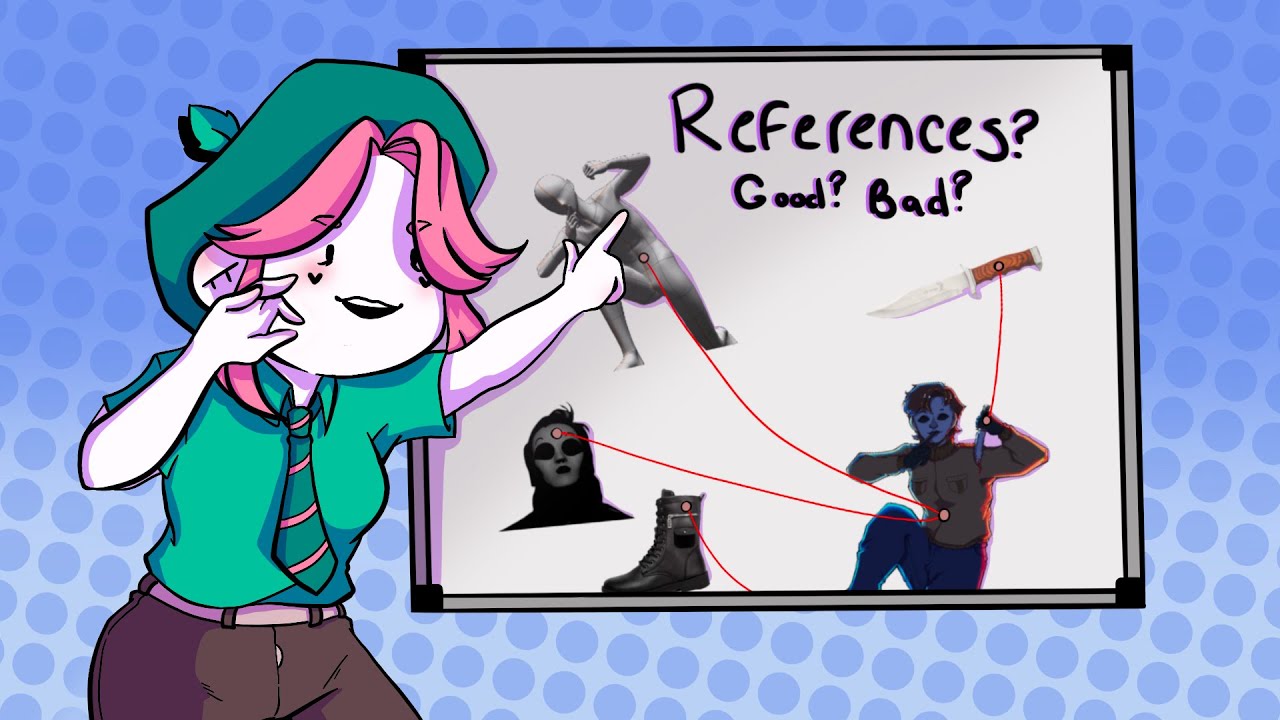 Yes, you should use references. [Art + commentary] - YouTube