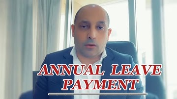 Annual Leave Payment: UAE New Law