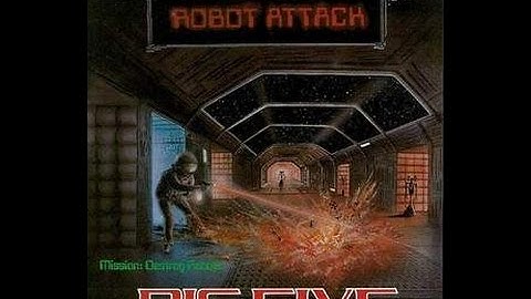 Robot Attack for Tandy Radioshack TRS-80