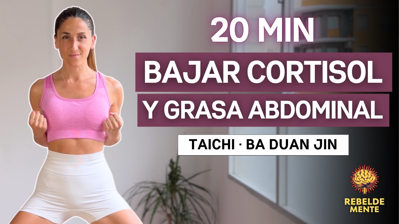 Haz Esto y Activa tu Nervio Vago y Baja Cortisol | Quemar Grasa Abdominal | Taichi Flow