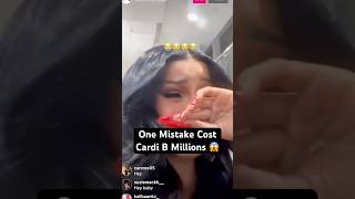 One Mistake Cost Cardi B Millions 😱 Resimi