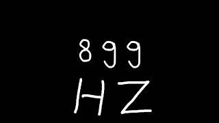 899 hz