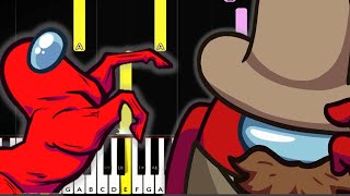 Among Us - Hide n Seek Ranch | April Fools Horse Mode | Piano Tutorial