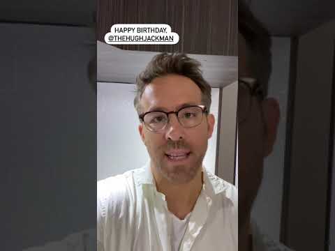 Video: La Nuova Perla Di Ryan Reynolds: L'attore Ha Interpretato Hugh Jackman Nel Giorno Del Suo Compleanno