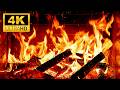 Peaceful Fireplace Ambience Burning Logs With Crackling Fire Sounds 4K UHD Fireplace