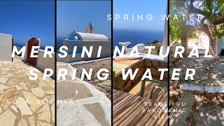 MERSINI, Spring water - Donoussa