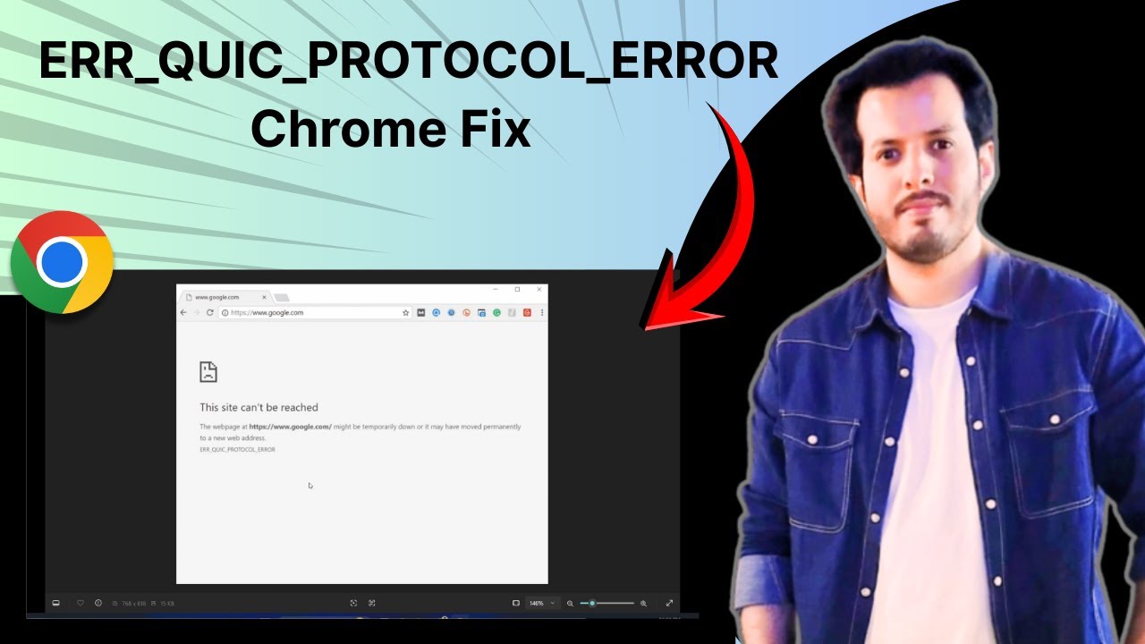 How To Fix Google Chrome ERR QUIC PROTOCOL ERROR Step By Step Full ...