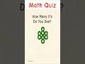 Math Quiz - 14 #maths #youtubeshorts