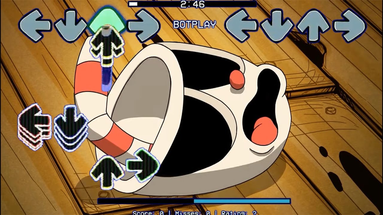 Cuphead vs Bendy in Friday Night Funkin be like... - YouTube