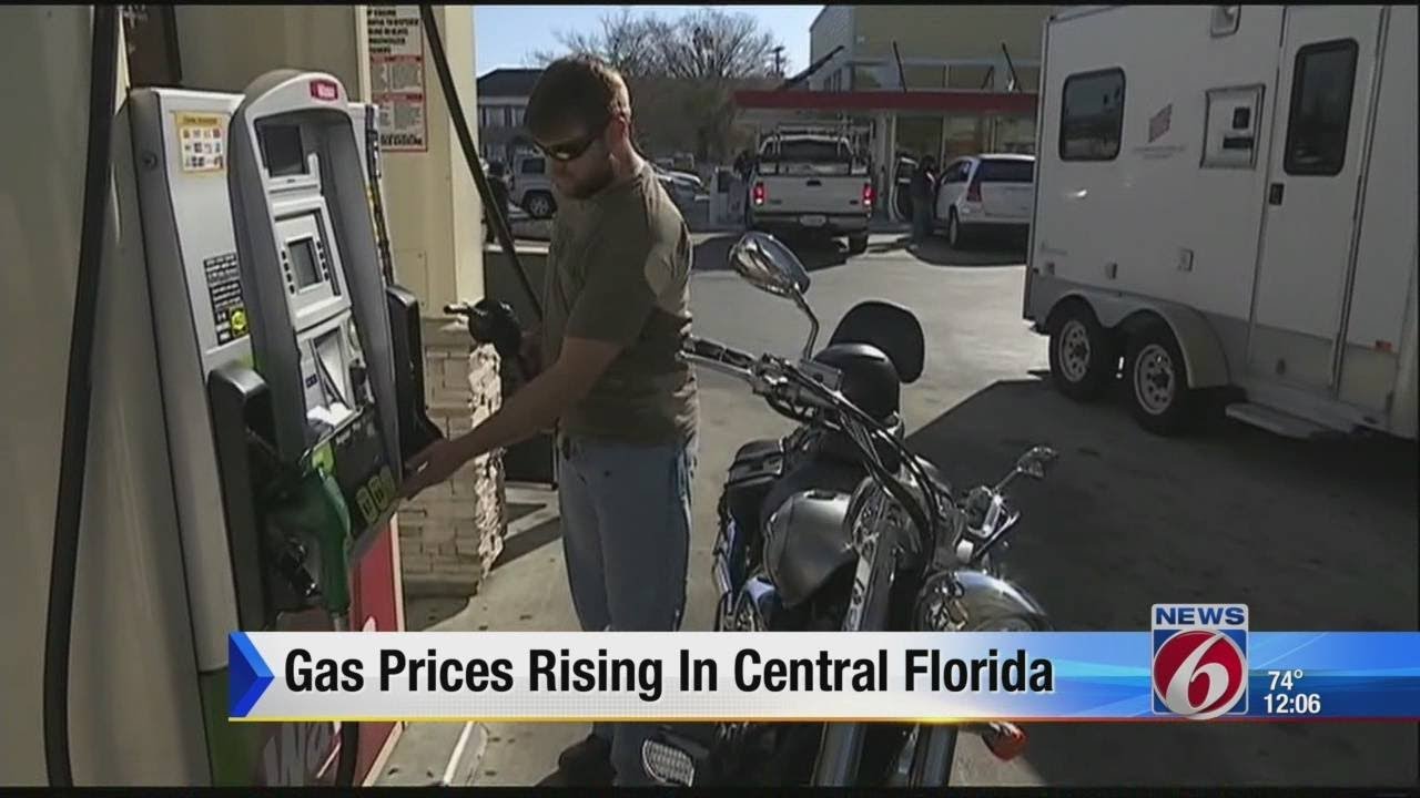 Gas prices on the rise - YouTube