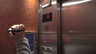 VERY RARE Otis SERIES 3 Elevonic 411M Traction Elevators at 330 Bay Street in Toronto, ON