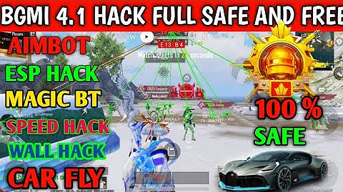 BGMI HACK 4.1 | BGMI 4.1 MOD APK | BGMI ESP HACK | BGMI NEW HACK TODAY | HOW TO HACK BGMI HACK