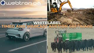Webtron Online Auction Software & Service auctioneers - Simple for Bidders, Powerful for Auctioneers