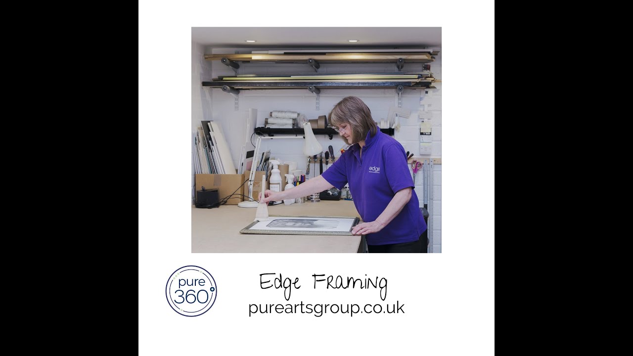 Pure ART360 Bev Saunders from Edge Framers in Kent YouTube