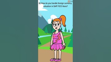 “I”Q&A: "How do you handle foreign currency valuation in SAP FICO?”  👉📺