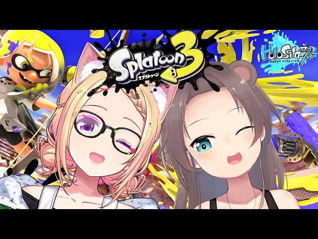 【Splatoon3】サマーローズのナワバリじゃあ！！【ホロライブ/夏色まつり×アキ・ローゼンタール】のサムネイル