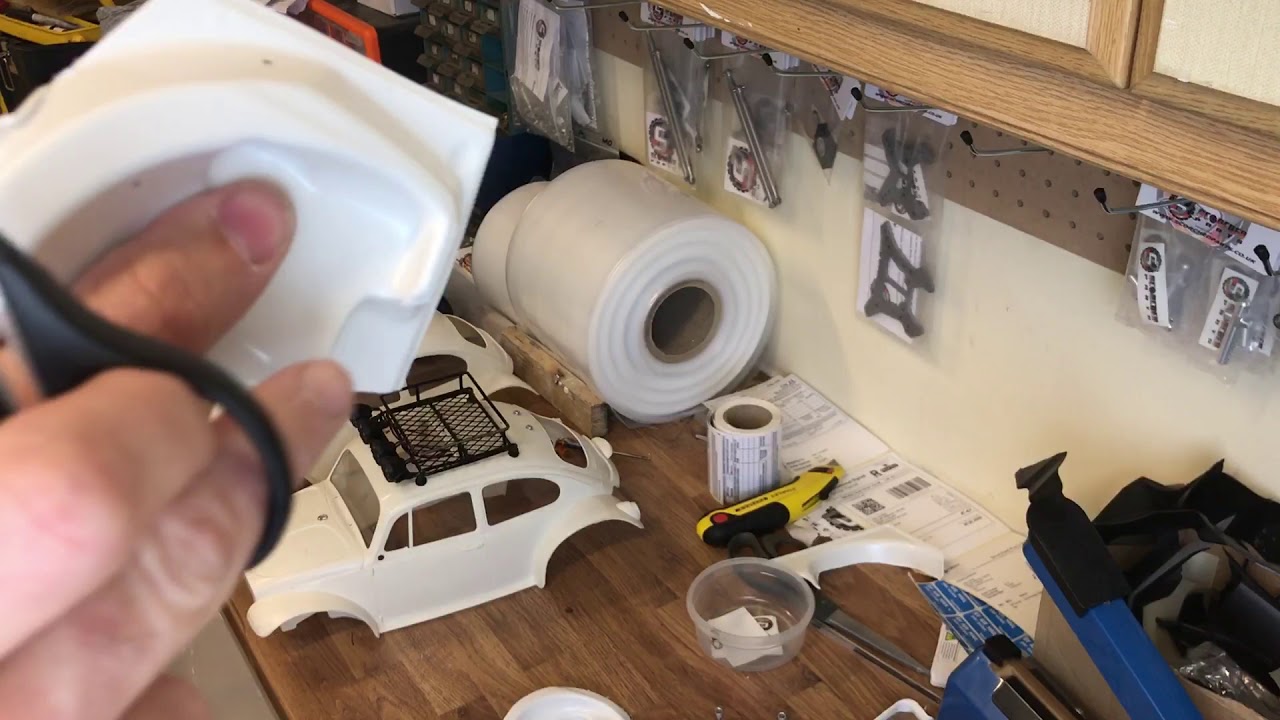 Tamiya Sand Scorcher inner fender trim and fit