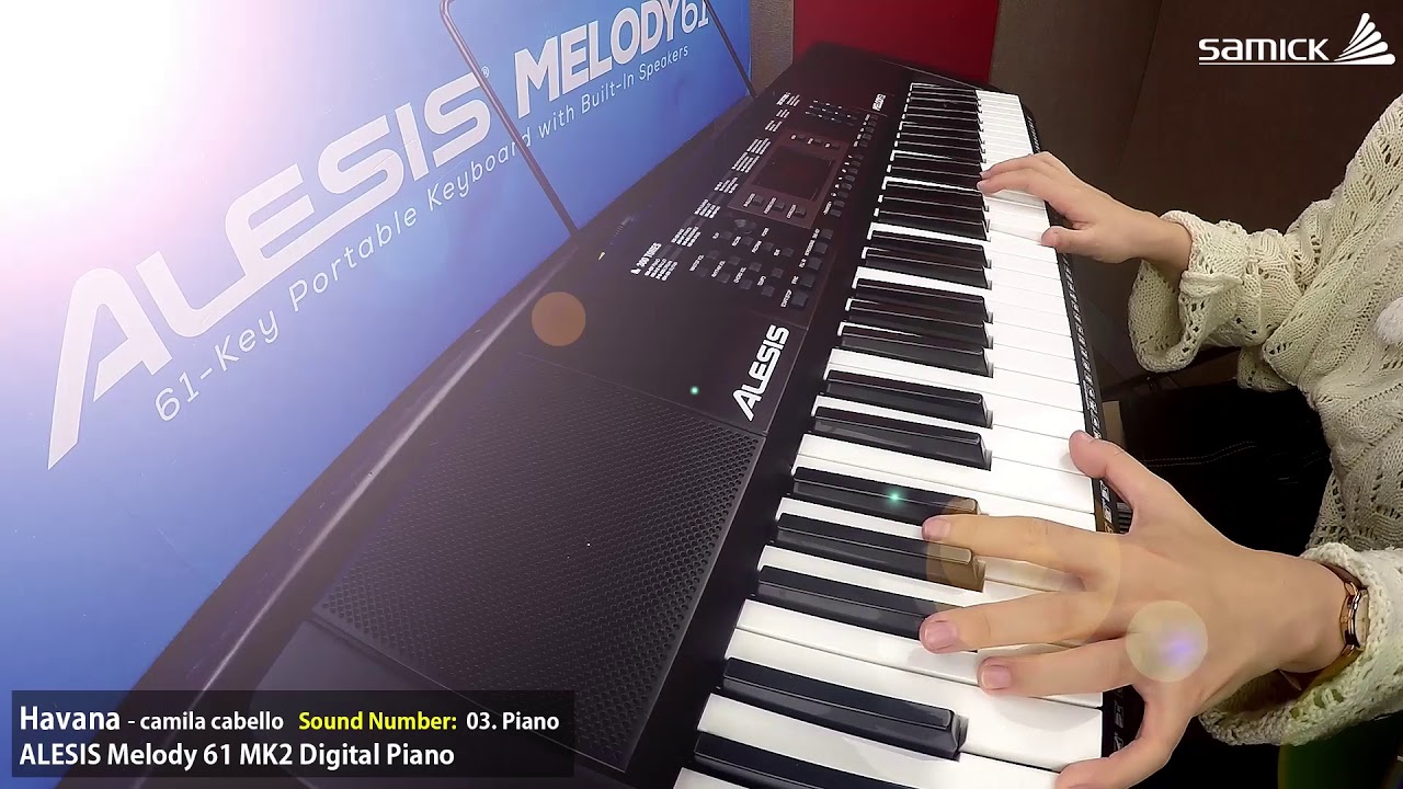 Alesis Melody 61 piano numérique 61 touches pour débutants avec