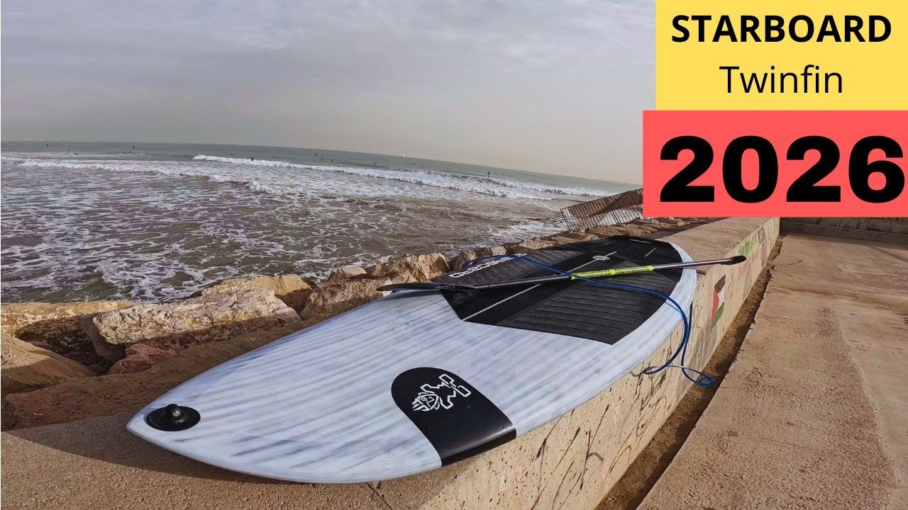 Starboard Twin Fin 2026 en Acción 🏄‍♂️ , PRIMER dia surfeando que el modelo nuevo de Starboard