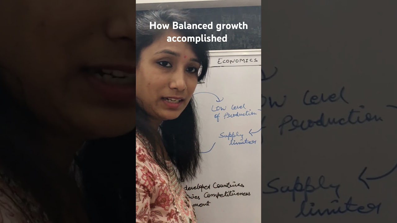 how balanced growth be accomplished ? 