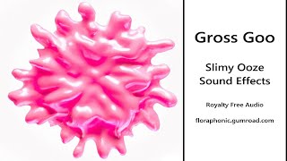 Slimy Gross Goo Ooze  Sound Effects Bundle - floraphonic.com screenshot 4